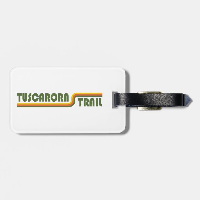 Etiqueta De Bagagem Tuscarora Trail (Traseira Horizontal)
