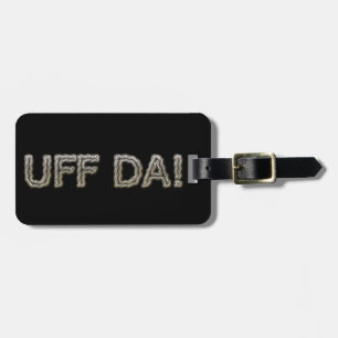 ETIQUETA DE BAGAGEM UFF A DINAMARCA!