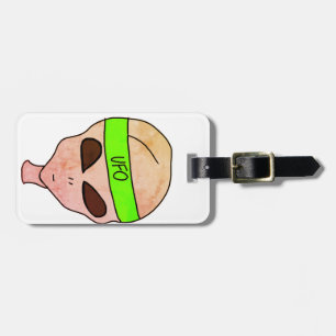 Etiqueta De Bagagem Ufo