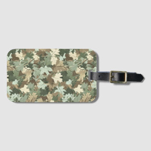 Etiqueta De Bagagem Uma Série de Design de Camuflagem Realista #3