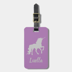 Etiqueta De Bagagem Unicórnio Cute Personalizado