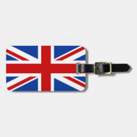 Union Jack personalizou o Tag da bagagem
