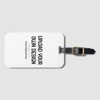 Etiqueta De Bagagem Upload Your Own Design | Personalized Luggage Tag