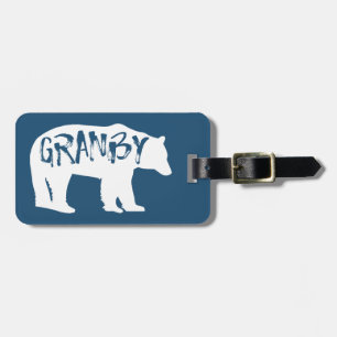 Etiqueta De Bagagem Urso de Granby Colorado