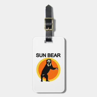 Etiqueta De Bagagem Urso de Sun