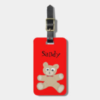Urso de ursinho subtil bonito feito sob encomenda