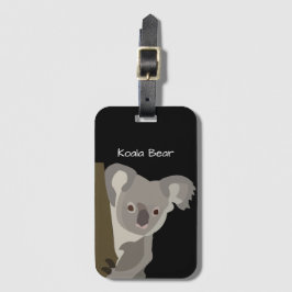 Etiqueta De Bagagem Urso Koala Personalizado