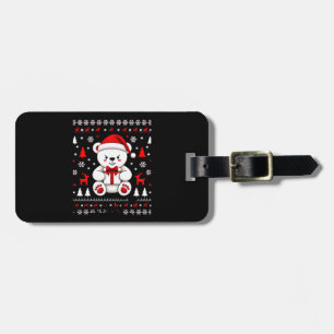 Etiqueta De Bagagem Urso Natal Natal (3)