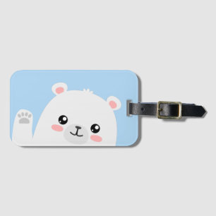 Etiqueta De Bagagem Urso Polar