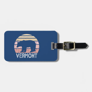 Etiqueta De Bagagem Urso Vermont