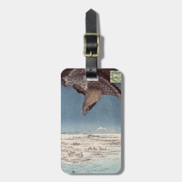 Etiqueta De Bagagem Utagawa Hiroshige - Fukagawa Susaki e Jumantsubo