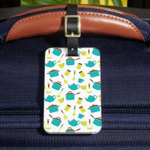 Etiqueta De Bagagem Utensílios de cozinha, de cozinha, de cutelaria, d