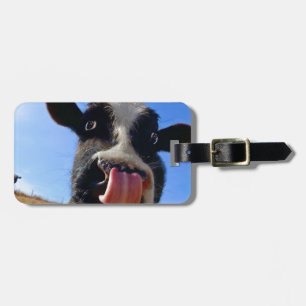 Etiqueta De Bagagem Vaca de Lickin
