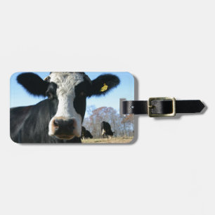 Etiqueta De Bagagem Vaca Louca