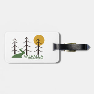 Etiqueta De Bagagem Valhalla Provincial Park Trail