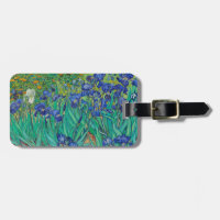 Van Gogh Irises. impressionismo floral azul