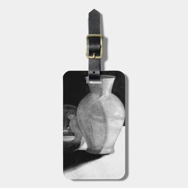 Etiqueta De Bagagem Vaso com Esfera (Frente Vertical)