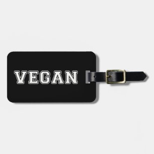 Etiqueta De Bagagem Vegan