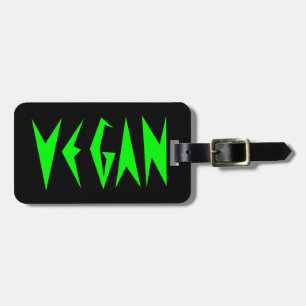 ETIQUETA DE BAGAGEM VEGAN