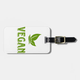 Etiqueta De Bagagem Vegan