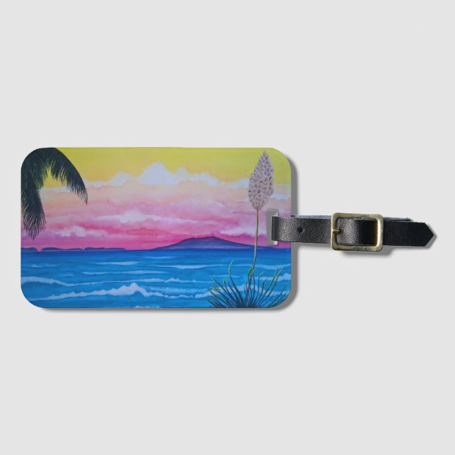 Etiqueta De Bagagem Ventura Sunset (Frente Horizontal)