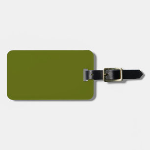 Etiqueta de Bagagem Verde