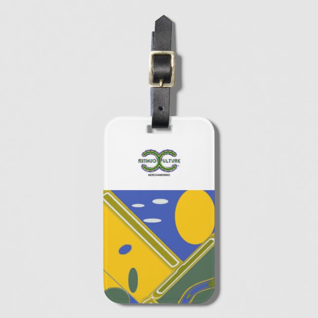 Etiqueta De Bagagem Viagem (Frente Vertical)