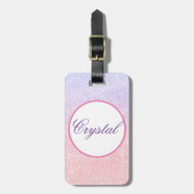 Viagem de Lista de Nome Personalizado Cor-de-Rosa-