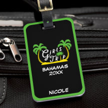 Viagem de meninas para as Bahamas Férias na ilha d