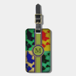 Etiqueta De Bagagem viagem inicial personalizada