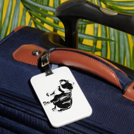 Etiqueta De Bagagem Viagem Sem Pressa