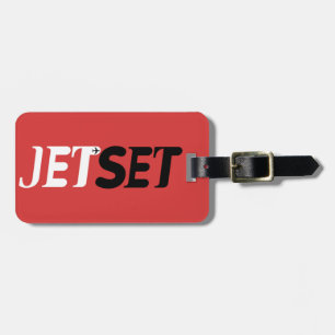 Etiqueta De Bagagem Viagens Jet Set