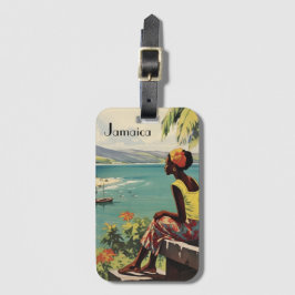 Etiqueta De Bagagem Viagens vintage Poster jamaicana