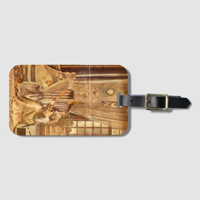 Etiqueta De Bagagem Victorian Lullaby (Frente Horizontal)