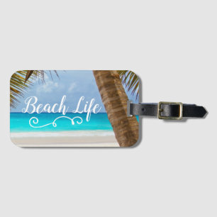 Etiqueta De Bagagem Vida de Praia