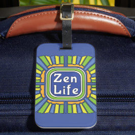 Etiqueta De Bagagem Vida Zen para mim