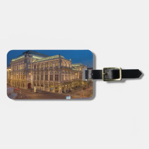 Etiqueta De Bagagem Viena State Opera, Áustria