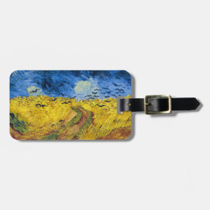 Etiqueta De Bagagem Vincent van Gogh - Campo de Trigo com Corvos