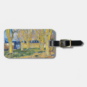 Etiqueta De Bagagem Vincent van Gogh - O Trem Azul