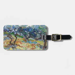 Etiqueta De Bagagem Vincent van Gogh - Oliveiras: Céu azul-claro