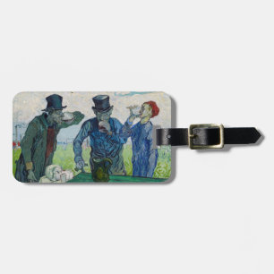 Etiqueta De Bagagem Vincent van Gogh - Os Bebedores, segundo Daumier
