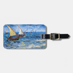 Etiqueta De Bagagem Vincent van Gogh - Paisagem marinha perto de Saint