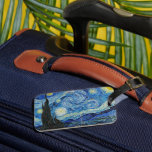 Etiqueta De Bagagem Vincent van Gogh, Starry Night<br><div class="desc">Starry Night,  famosa pintura de Vincent van Gogh</div>