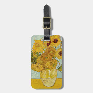 Etiqueta De Bagagem Vincent Van Gogh - Vaso com Doze Girassóis