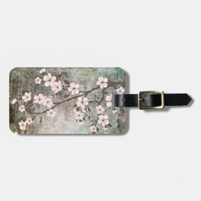 Etiqueta De Bagagem Vinho de cereja (Frente Horizontal)