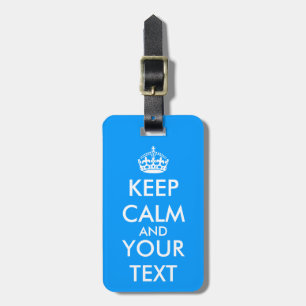 Etiqueta de bagagem Vintage KeepCalm   Etiquetas v