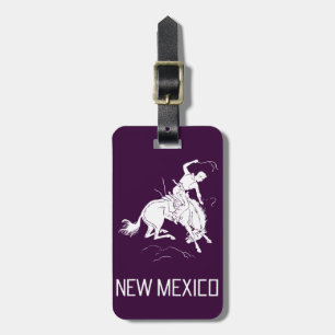 Etiqueta De Bagagem Vintage Novo México