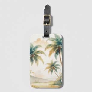 Etiqueta De Bagagem Vintage Style Havaiano Viagem Honolulu