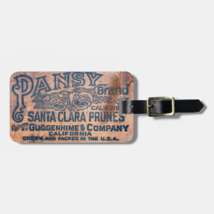 Etiqueta De Bagagem Vintage US Wooden Shipping Crate Tag. Bagagem 2