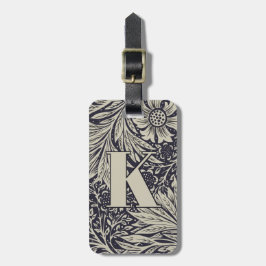 Etiqueta De Bagagem Vintage William Morris Marigold Pattern